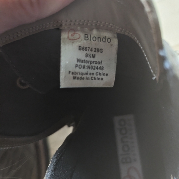 Wmns Grey/Lt Brown Boot Size 9.5 - Picture 3 of 7